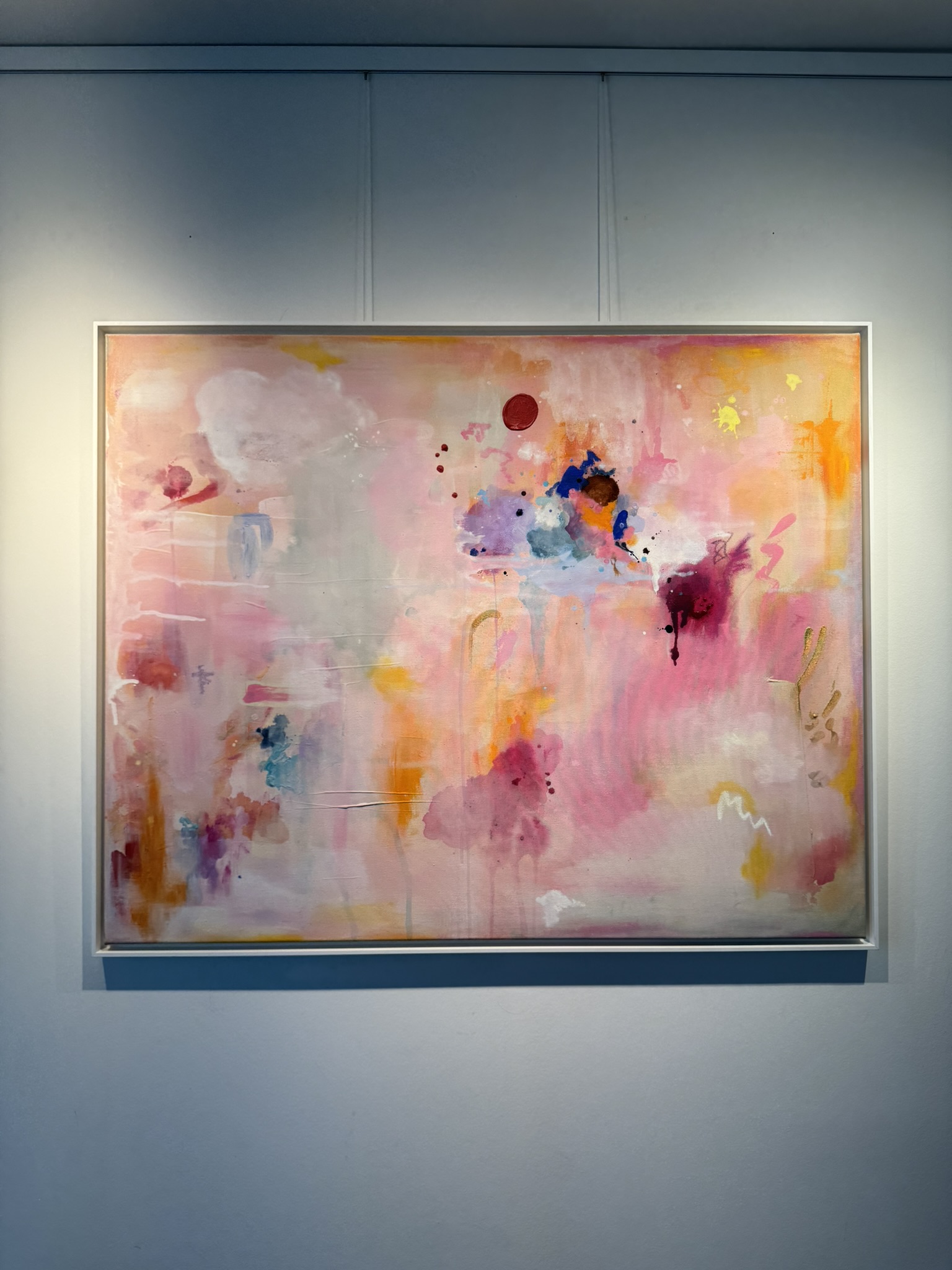 Zuflucht, 2026, Acryl auf roher Baumwollleinwand, Ansicht 7